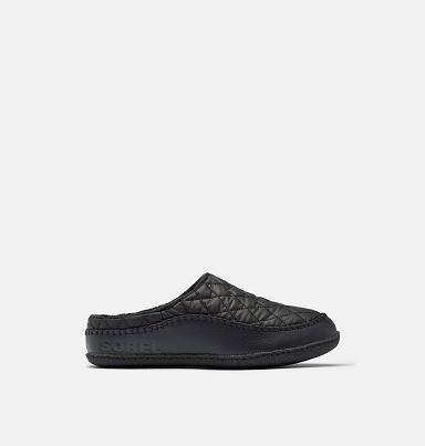Sorel Lanner Ridge Shoes UK - Mens Slippers Black (UK231578)